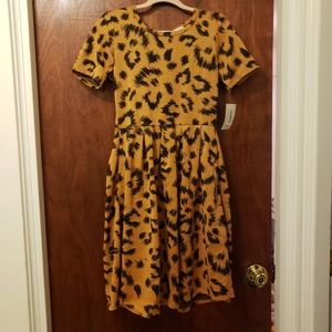 Lularoe Leopard print Amelia